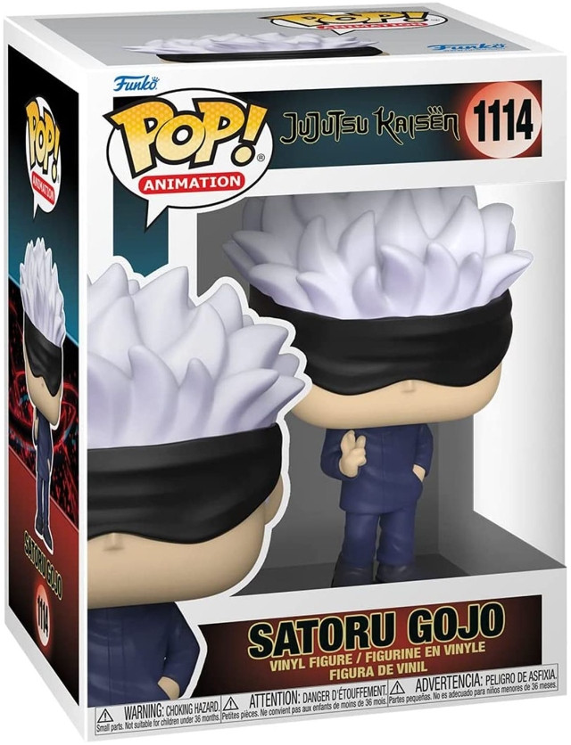 Фигурка Funko POP Animation: Jujutsu Kaisen – Satoru Gojo (9,5 см)