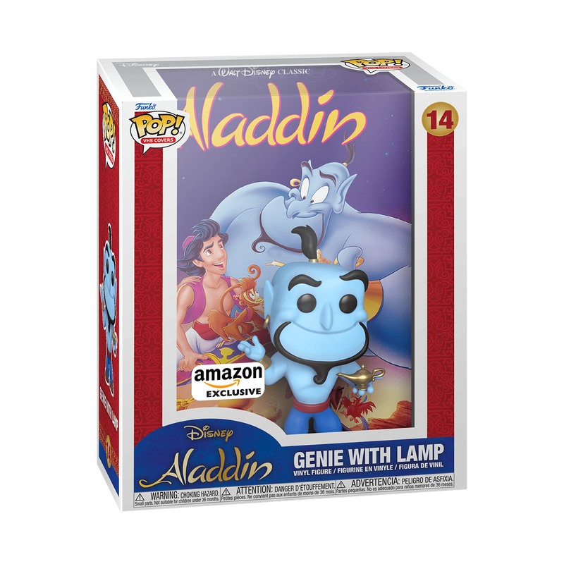 ������� Funko POP Disney: Aladdin � Genie With Lamp Exclusive VHS Covers (9,5 ��)