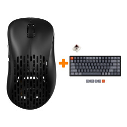   Pulsar Xlite Wireless V2 Competition Black +  Keychron K2, RGB  Hot-Swap, Gateron Brown Switch