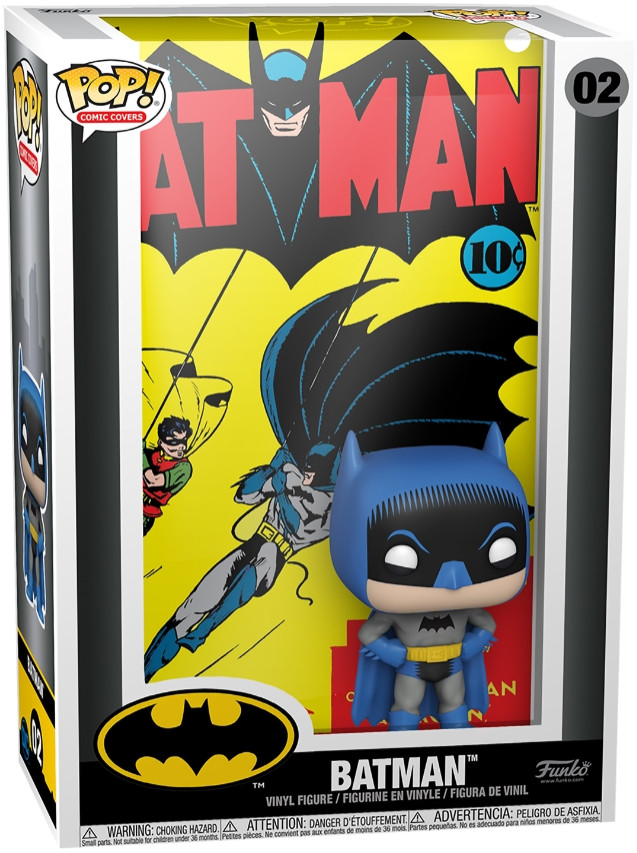 Фигурка Funko POP Comic Covers: DC Batman – Batman (9,5 см)