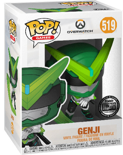  Funko POP Games: Overwatch  Genji Blizzard Exclusive (9,5 )