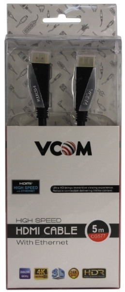 ������ VCOM HDMI 19M/M 2.0, 4K@60 Hz 5 � (CG577-5M)