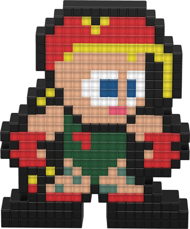 Фигурка Pixel Pals: Street Fighter – Cammy Светящаяся