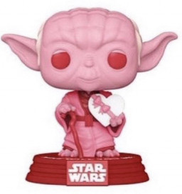  Funko POP: Star Wars Valentines  Yoda With Heart Bobble-Head POP 3.75" ()