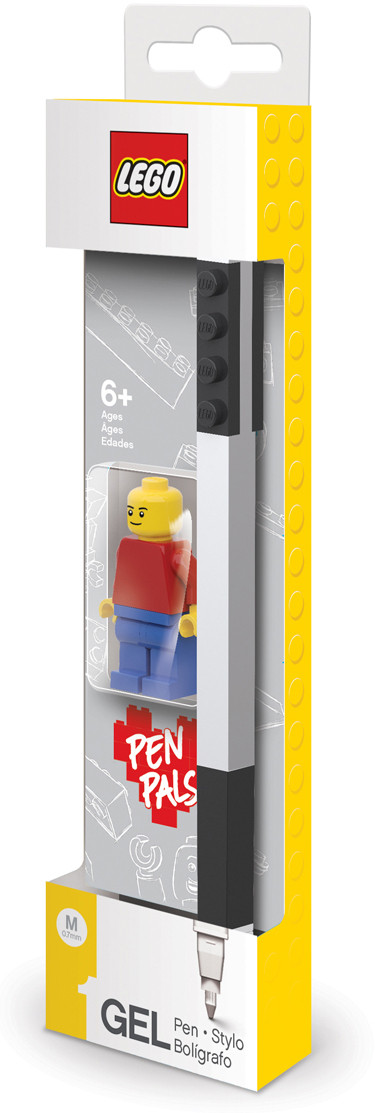 Ручка LEGO с минифигуркой LEGO Classic чернила чёрные