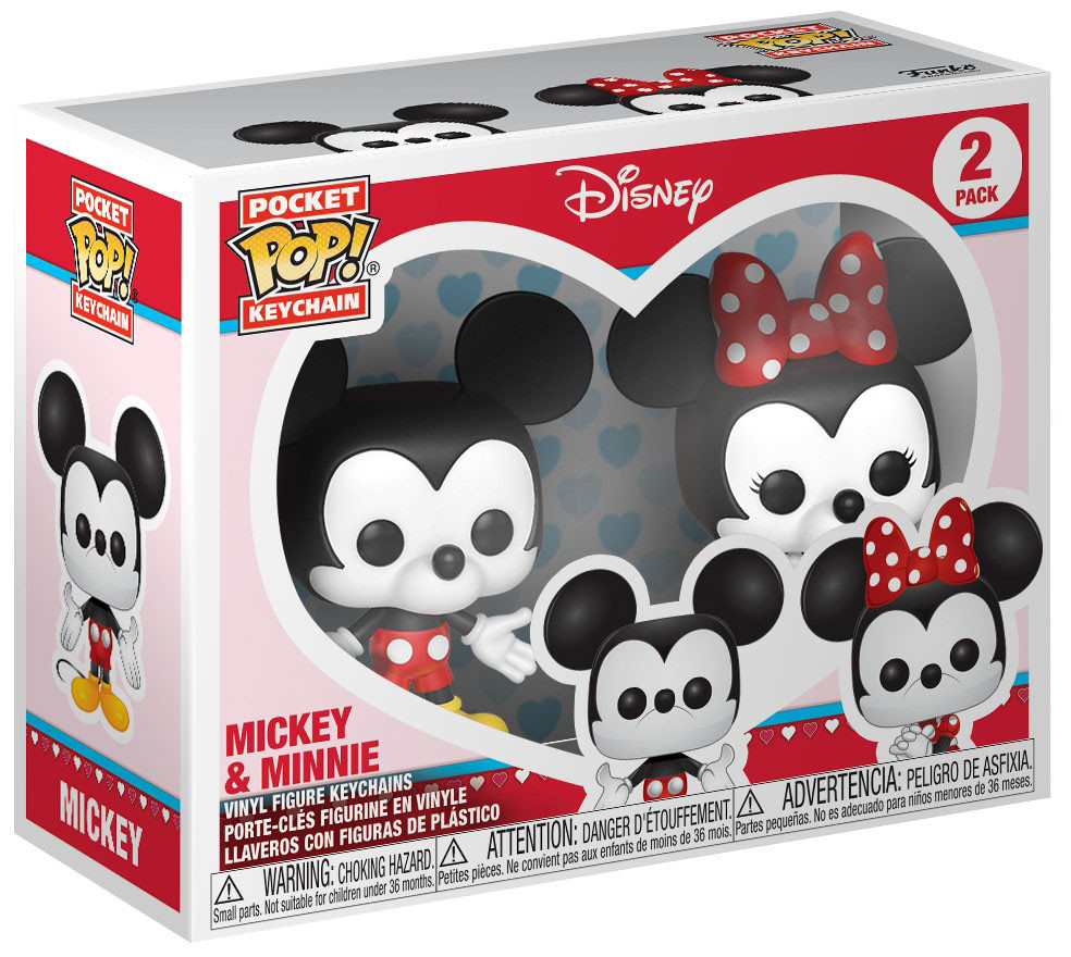  Funko Pocket POP: Disney  Mickey & Minnie (2-Pack) (4 )