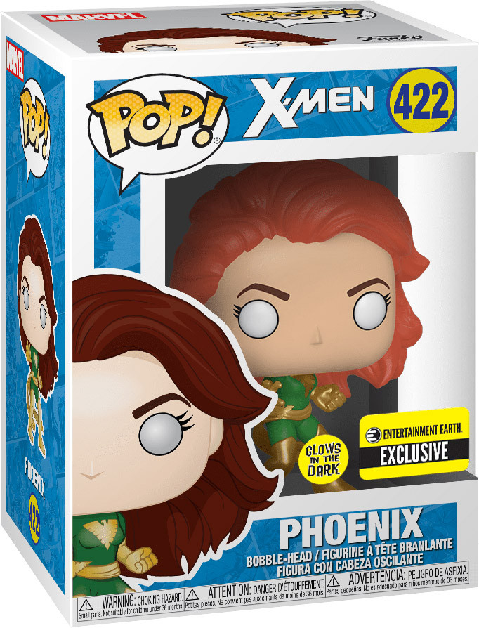 Фигурка Funko POP: X-Men – Phoenix In Green Glows In The Dark (9,5 см)