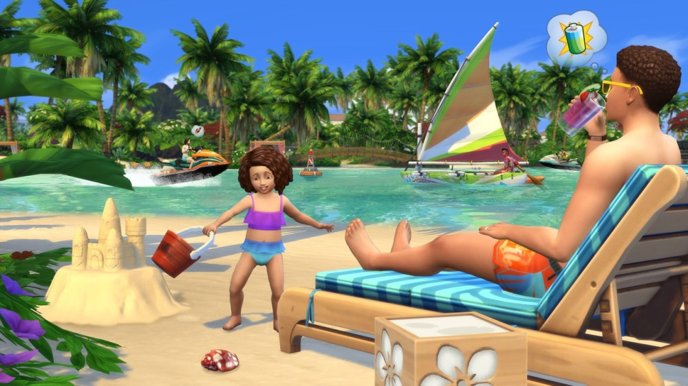 The Sims 4: Island Living.  [Xbox One,  ]