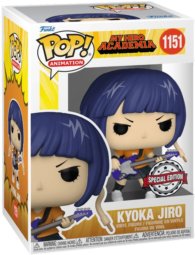 Фигурка Funko POP Animation: My Hero Academia – Kyoka Jiro With Guitar Exclusive (9,5 см)