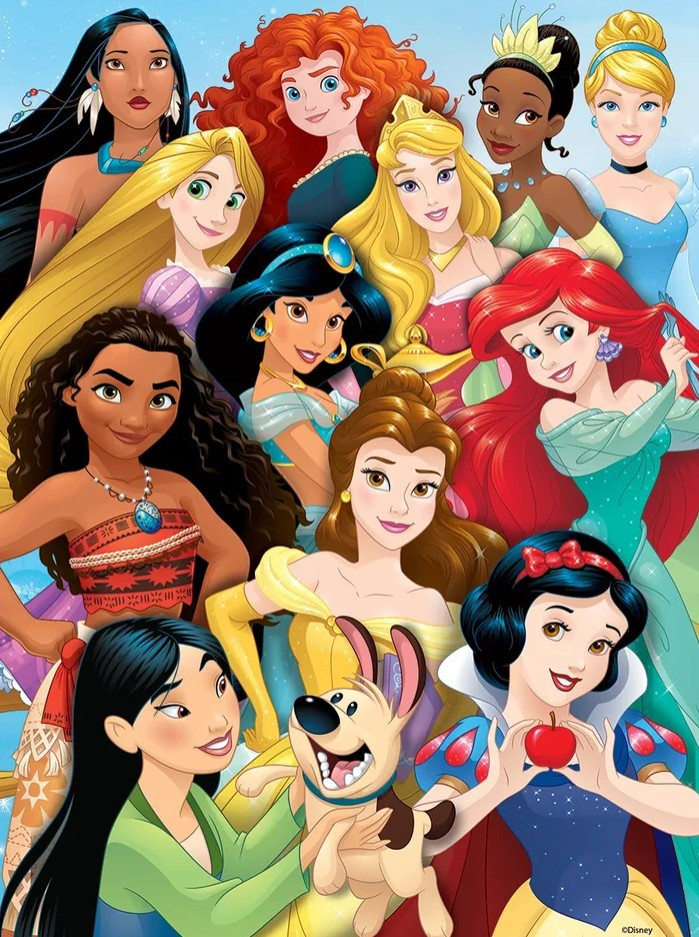 Prime 3D Puzzle: Disney – Принцесса (63 элемента)