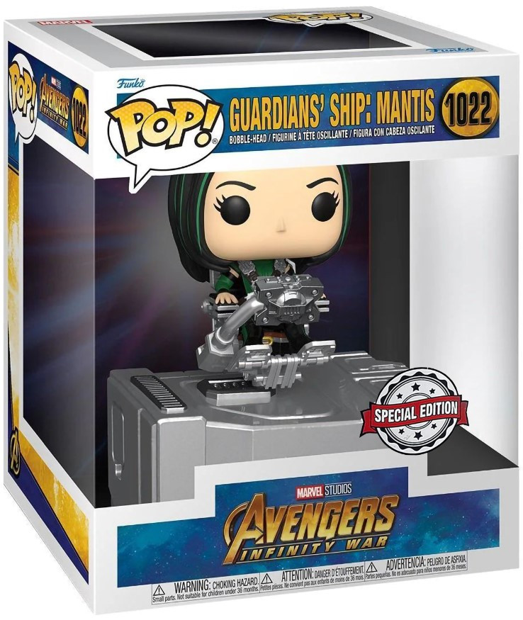  Funko POP Marvel Avengers: Infinity War Guardians' Ship  Mantis Exclusive Bobble-Head (9,5 )