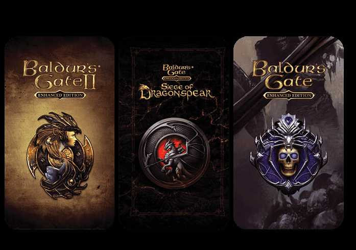 Baldurs Gate: Enhanced Edition  Baldurs Gate II: Enhanced Edition [PS4] – Trade-in | /