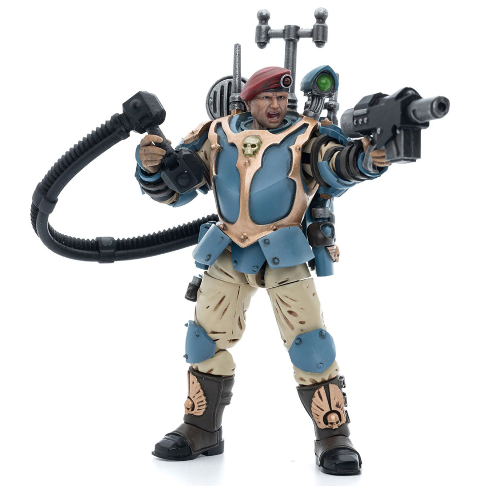  Warhammer 40 000: Astra Militarum Tempestus Scions / Command  Squad 55th Kappic Eagles Vox Operator 1:18 (10,7 )