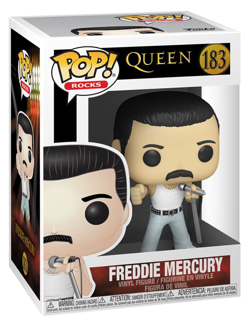  Funko POP Rocks: Queen  Freddie Mercury Radio Gaga (9,5 )