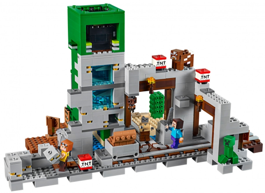 Конструктор LEGO Minecraft: Шахта Крипера