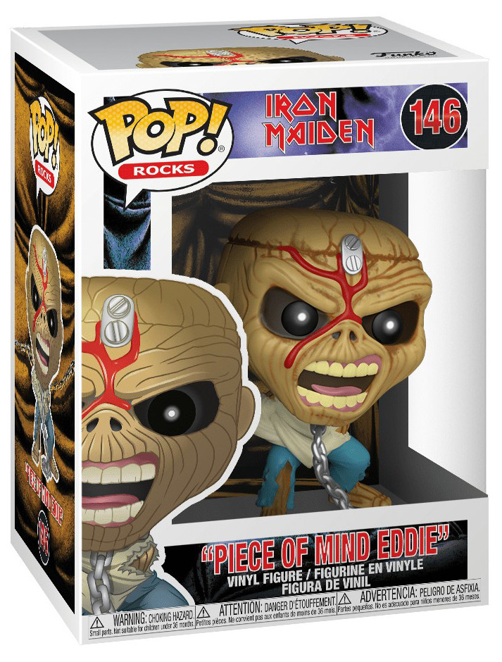 Фигурка Funko POP Rocks: Iron Maiden – Piece Of Mind Eddie (9,5 см)