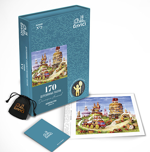 Wooden Puzzles: Бисквитные горки – Новое издание