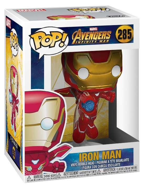  Funko POP Marvel: Avengers Infinity War  Iron Man Bobble-Head (9,5 )