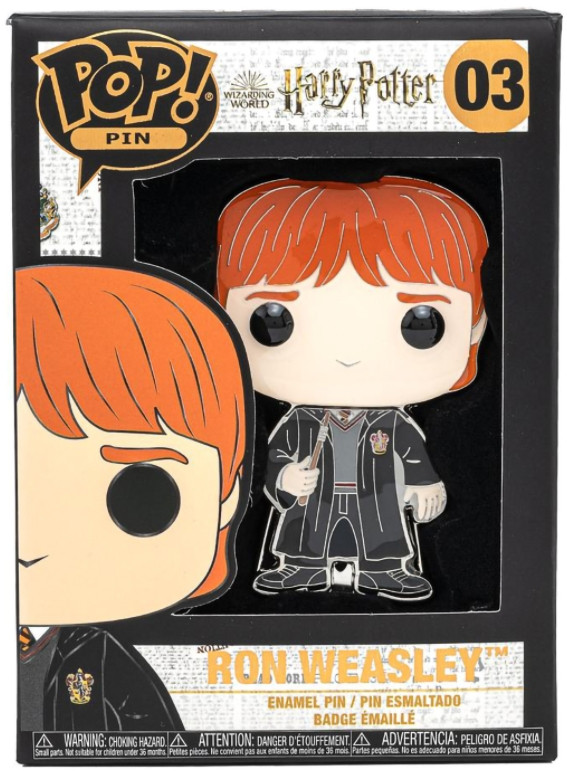  Funko Pop Pin: Harry Potter   Ron Weasley Large Enamel Pin