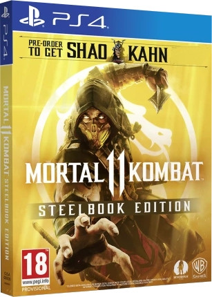 ����� Mortal Kombat 11. Steelbook Edition [PS4, ������� ��������] + ������ ������� ��� ����� 2 �������� ����� ����������