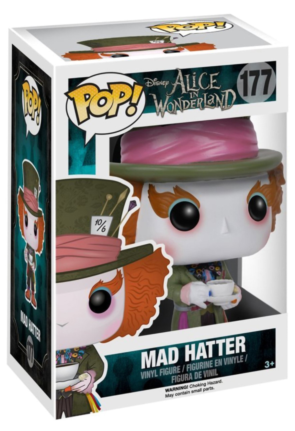  Funko POP: Alice In Wonderland  Mad Hatter (9,5 )