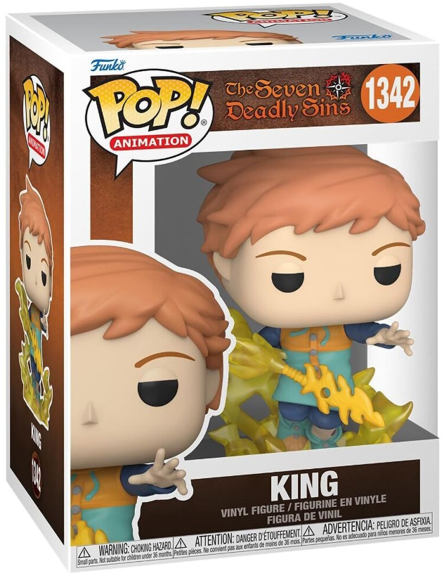 Фигурка Funko POP Animation: Seven Deadly Sins – King (9,5 см)