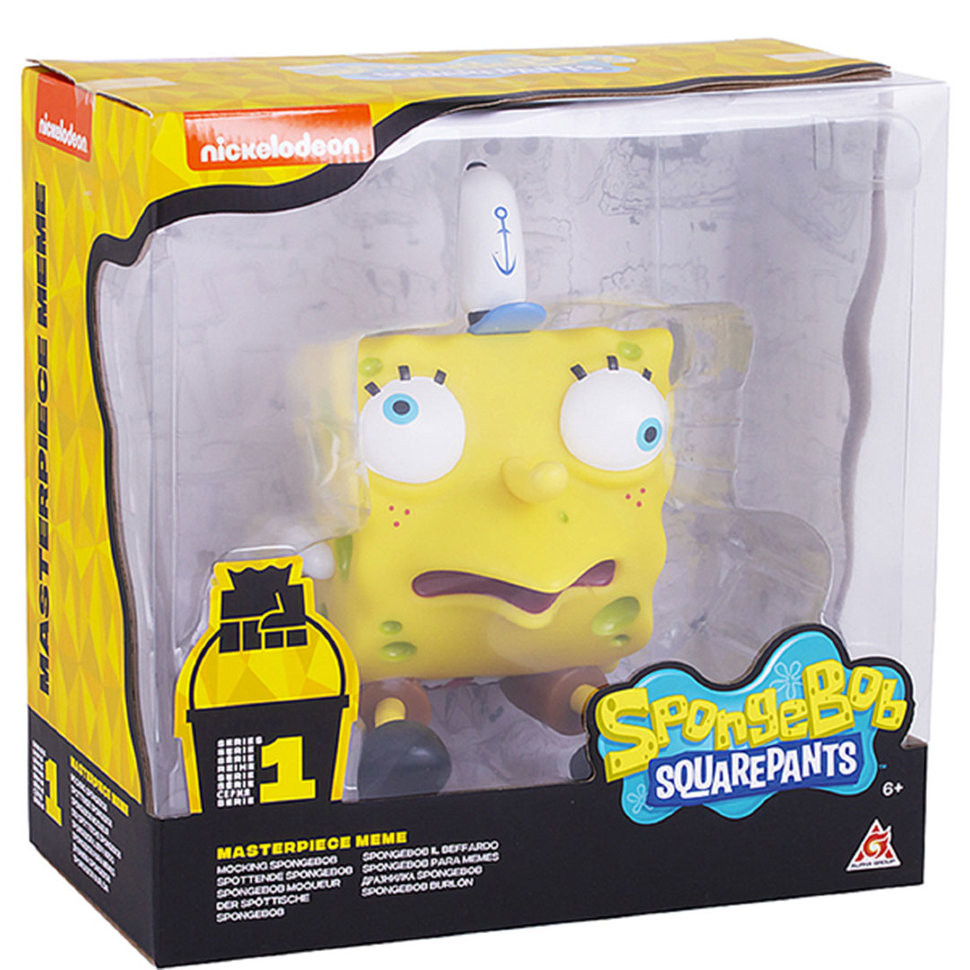 Фигурка Spongebob Squarepants – Spongebob Mocking Memes Collection (20 см)
