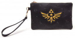  Zelda: Golden Tri-Force Logo Pouch