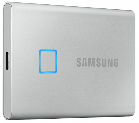 ������������� ���������� Samsung SSD T7 Touch 500GB USB Type-C (����������)