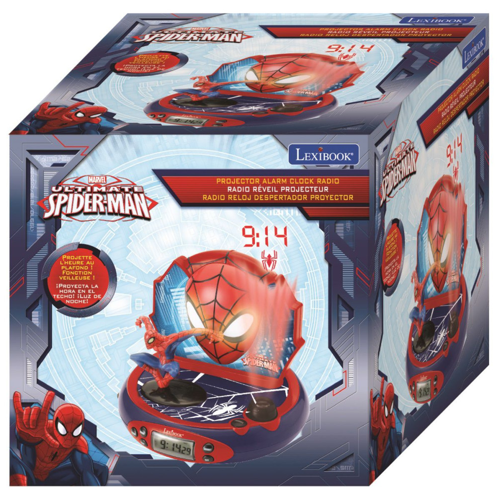 Часы-будильник Spider-Man