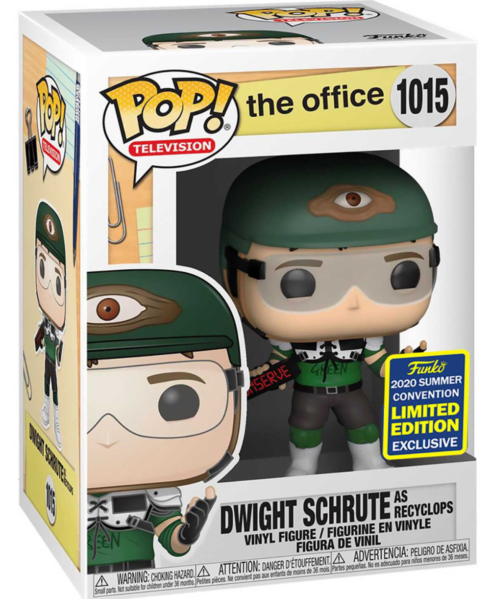  Funko POP Television: The Office  Dwight Schrute As Recyclops Ver.2 Exclusive (9,5 )