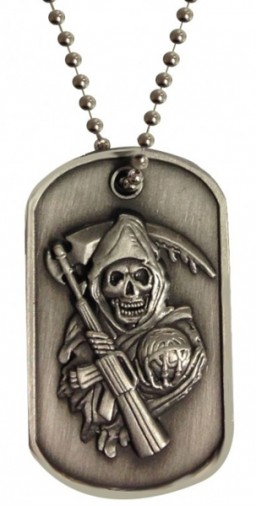 Sons Of Anarchy. Reaper Logo Dog Tag