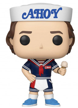  Funko POP Television: Stranger Things  Steve With Hat And Ice Cream (9,5 )
