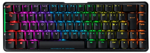 Клавиатура ASUS ROG Falchion игровая беспроводная для PC (черная) (90MP01Y0-BKRA01)