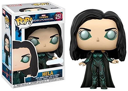  Funko POP: Thor Ragnarok  Hela Unmasked Exclusive Bobble-Head (9,5 )