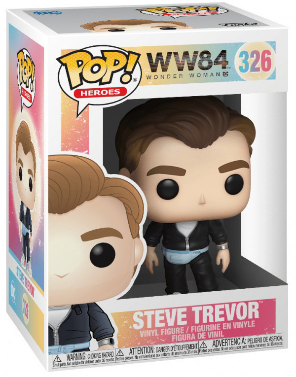 Фигурка Funko POP Heroes: Wonder Woman 1984 – Steve Trevor (9,5 см)