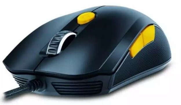 Мышь игровая Scorpion M6-600 для PC (черный + оранжевый)