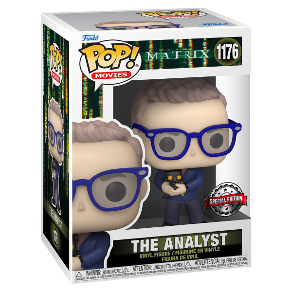 Фигурка Funko POP Movies: The Matrix 4 – The Analyst (9,5 см)