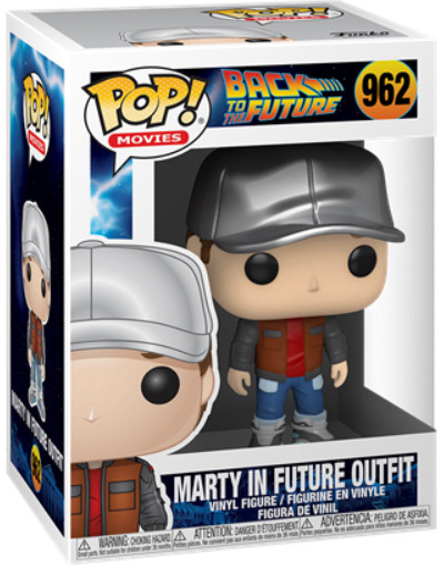  Funko POP Movies: Back To The Future  Marty In Future Outfit (9,5 )
