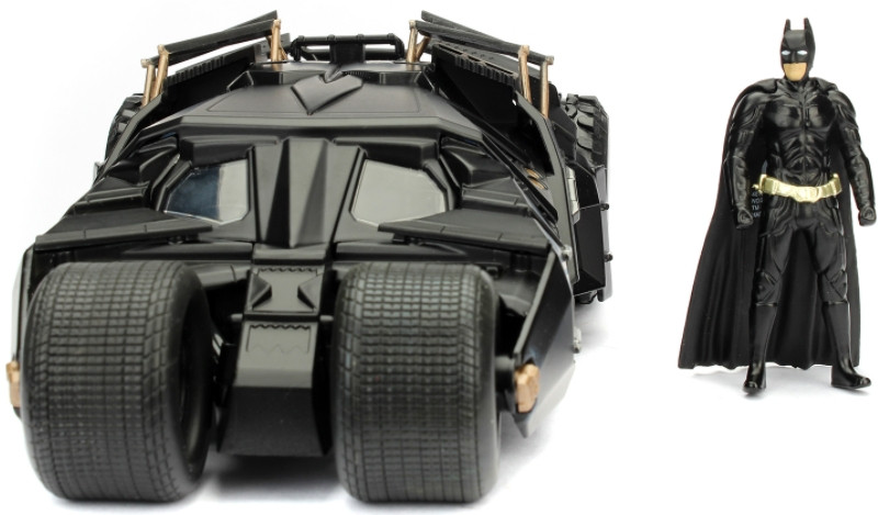  The Dark Knight Batmobile + Batman Figure
