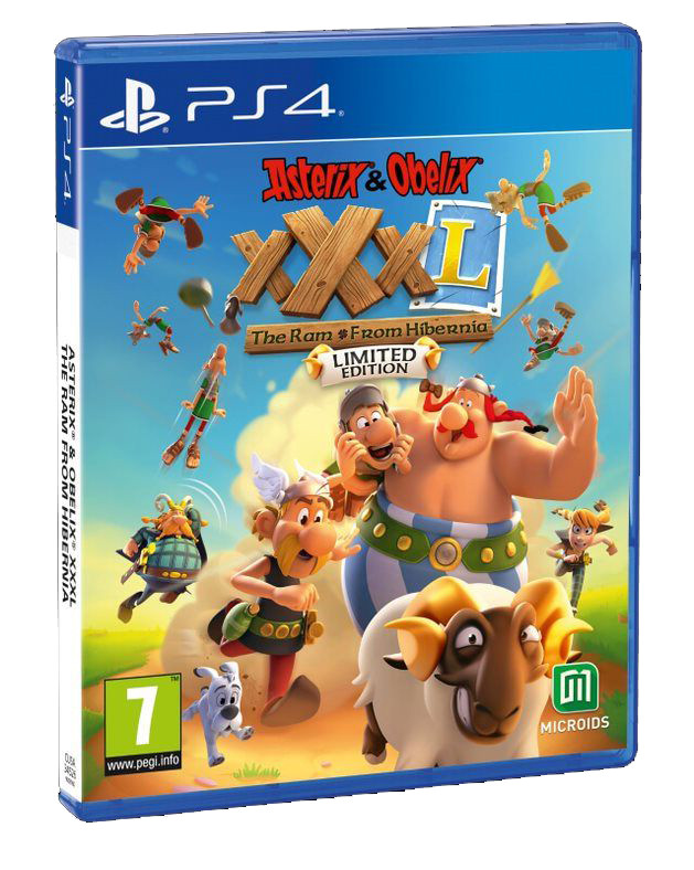  Asterix & Obelix XXXL: The Ram From Hibernia. Limited Edition [PS4,  ] +   Red Bull   250