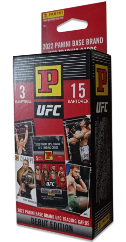 Блистер с карточками UFC 2022 (3 набора)