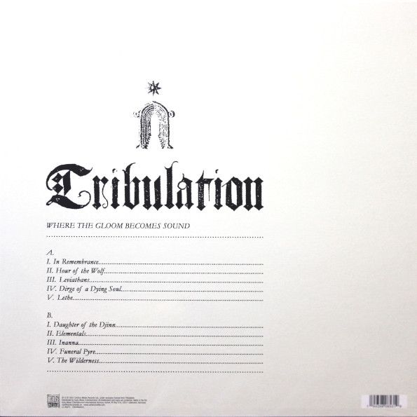 Tribulation  Where the Gloom Becomes Sound (LP)