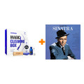 Sinatra Frank  Best Of  Coloured Blue Vinyl  LP +      Magic Cleaning Box
