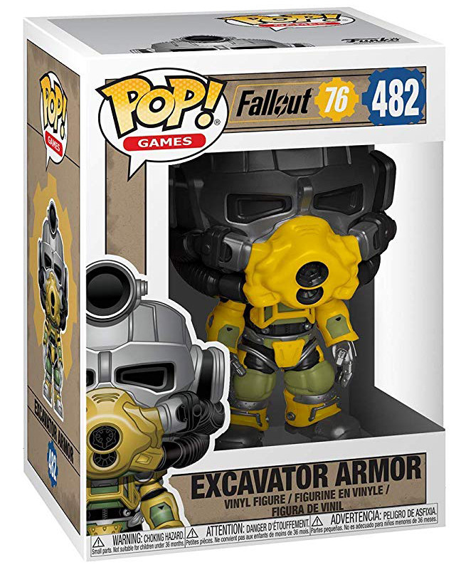  Funko POP Games: Fallout 76  Excavator Armor (9,5 )