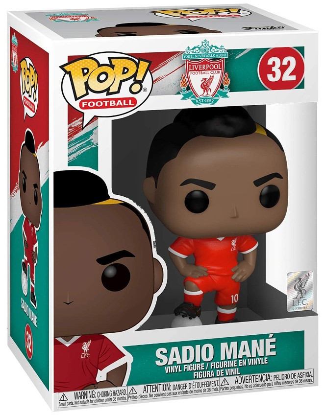 Фигурка Funko POP Football: Liverpool – Sadio Mane (9,5 см)