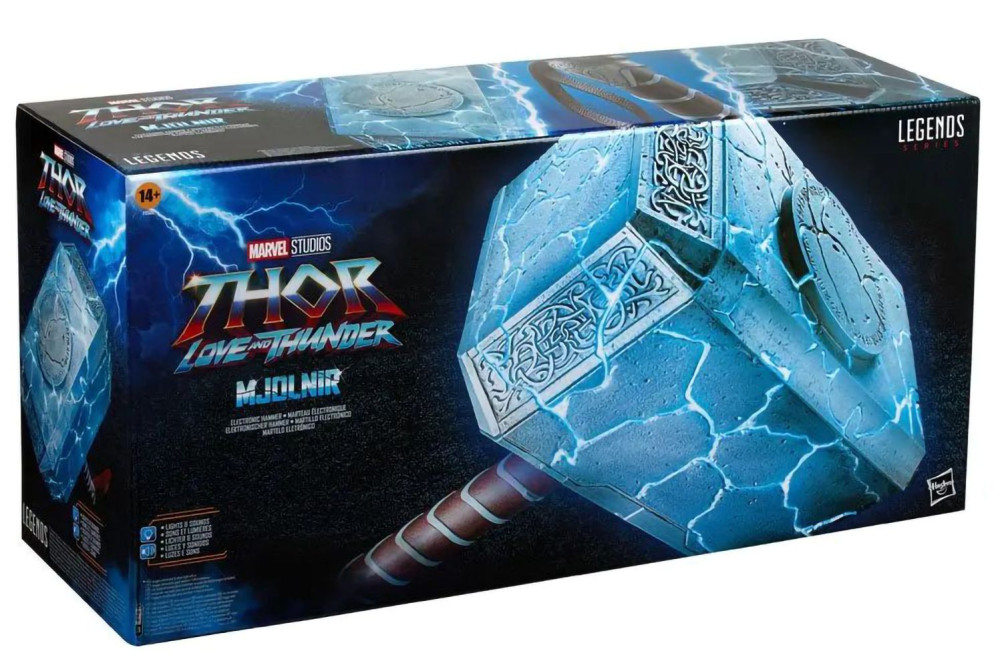   Marvel: Thor Love & Thunder  Mjolnir Electronic Hammer ( 1:1)