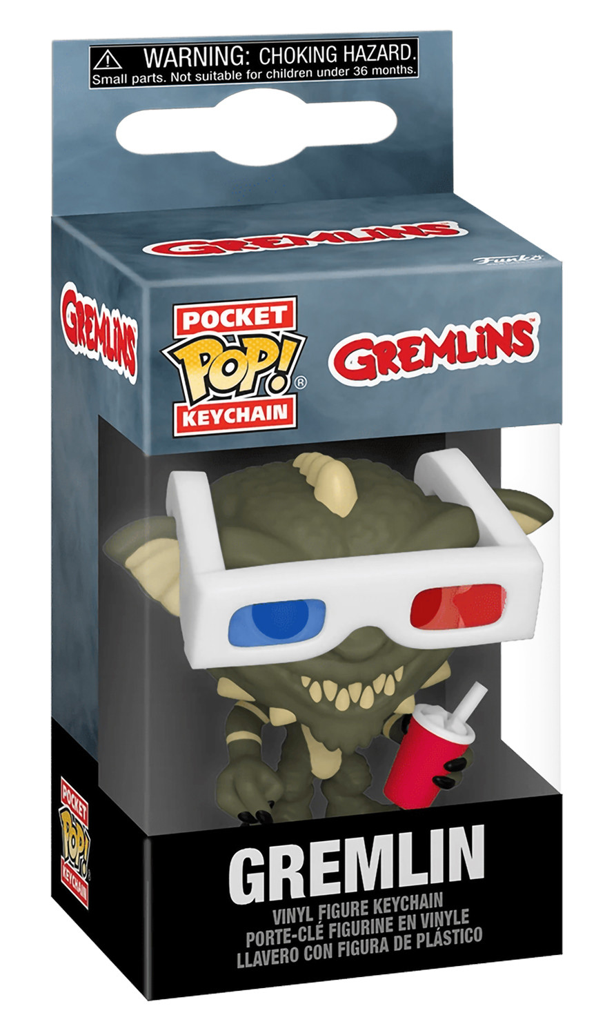 Брелок Funko POP: Gremlins – Gremlin With 3D Glasses