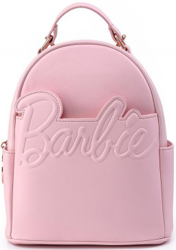  Barbie: Rose Gold Logo Chain Strap Convertible Mini