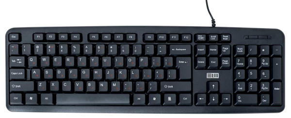 Клавиатура STM 202C проводная для PC (черный)(STM 202C)